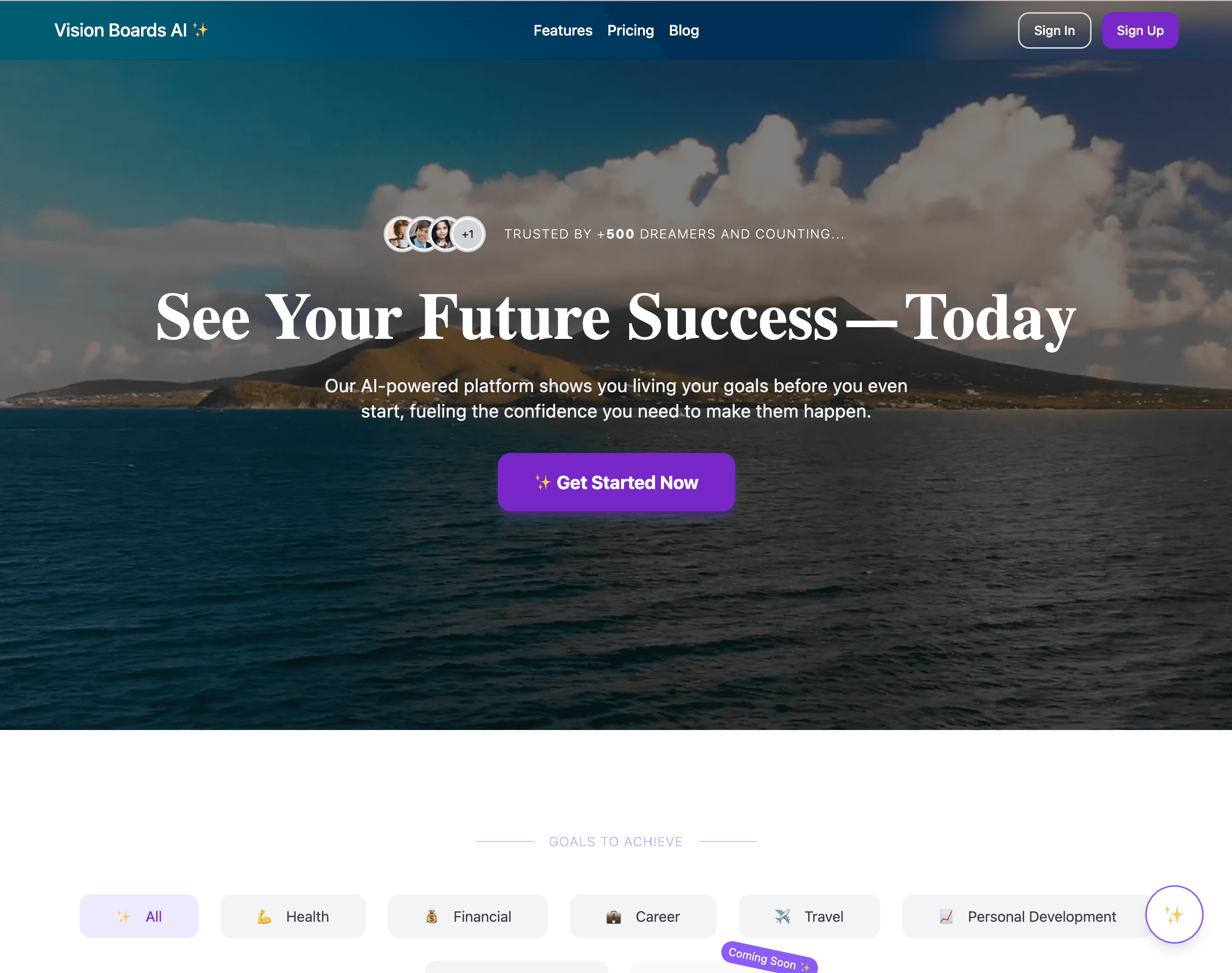 VisionBoardsAI
